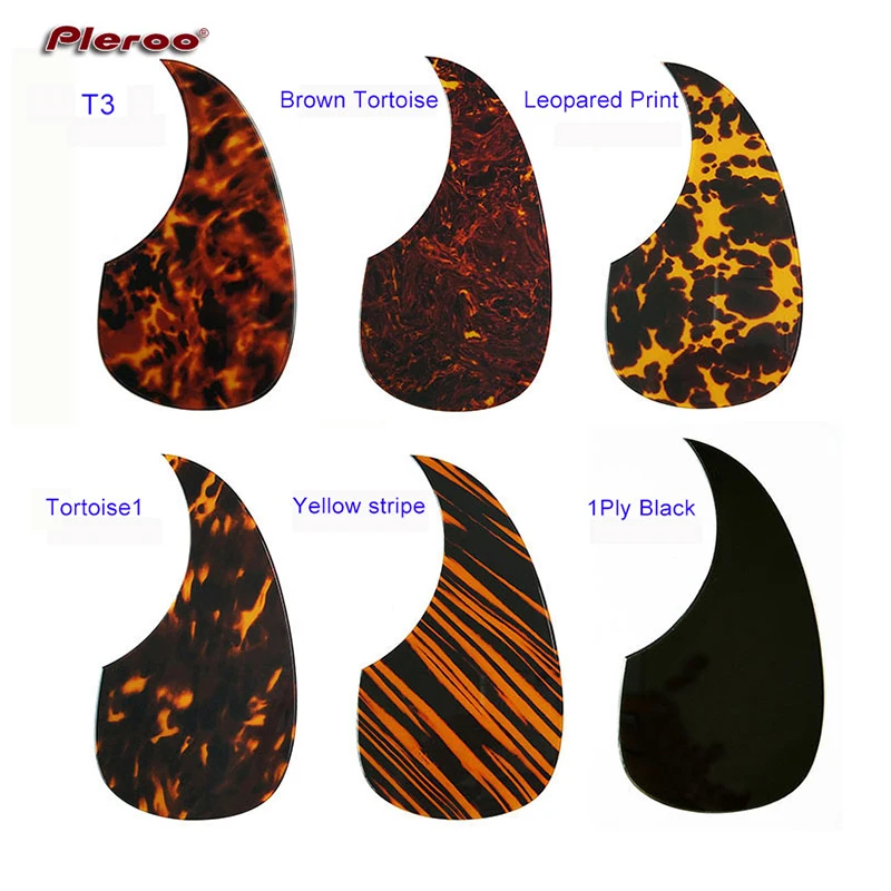 Pleroo Custom pickgaurd отличная элегантная Акустическая гитара со скошенными краями в