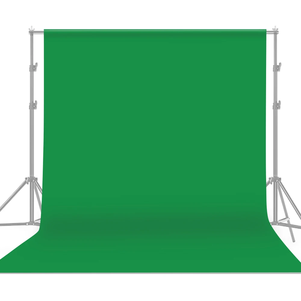 Фон для студийной фотосъемки с зеленым экраном 1 8*2 7 м/6*9 футов моющийся прочный