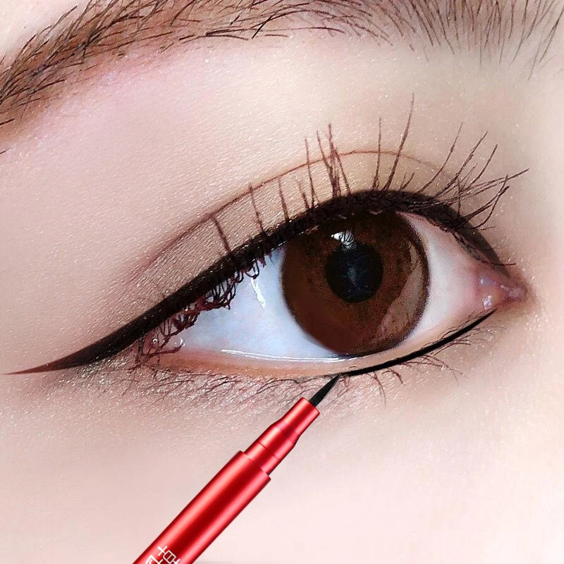 

Black Liquid Eyeliner Pencil Waterproof Long Lasting Fast Drying Not Blooming Eye Liner Pen Cosmetic Tools