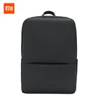 Оригинальный классический деловой рюкзак Xiaomi 2 поколения для ноутбука 15,6 дюйма, водонепроницаемая Наплечная Сумка для школы, путешествий, работы, полета