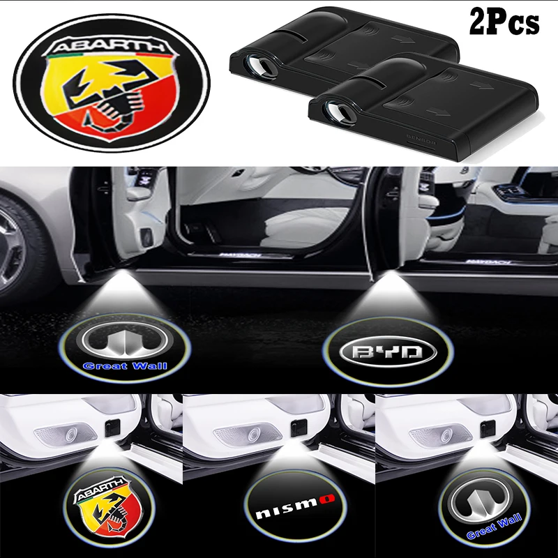 

2pcs Car Door Welcome Light Auto Lamp For BMWs Accessories M M3 M5 X1 X3 X5 X6 E90 E91 E92 E93 M3 E60 E61 Accessories Interior