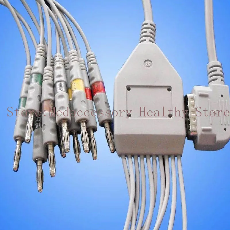 Для Suzuken kenz PC 109 one piece 10 lead ECG cable с leadwire|Брекеты и подставки| |