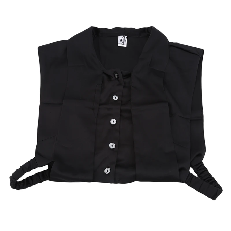 Женская рубашка с фальшивым воротником и бантом из ленты винтажный съемный