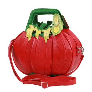 Женские Сумка через плечо из искусственной кожи, дамские сумочки через плечо с тыквами, модная дизайнерская дамская сумка-мессенджер