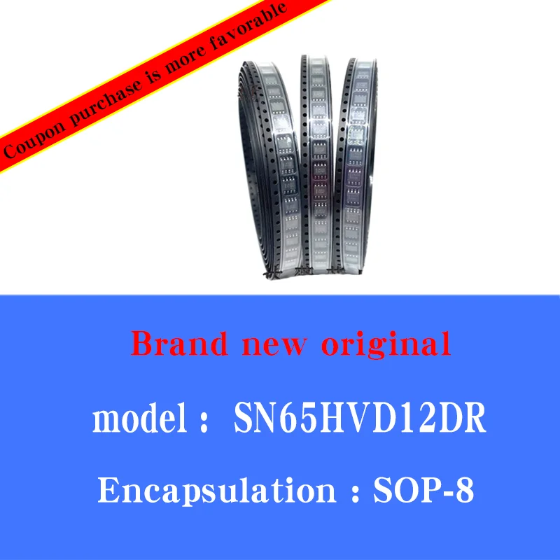 20 шт./партия оригинальная новая накладка SN65HVD12DR SOP-8 трафаретная печать VP12 на чип