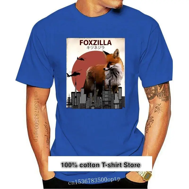 

Camiseta de algodón de 100% para amantes de los zorros, divertida camiseta japonesa de zorro, regalo, gran oferta, 2021