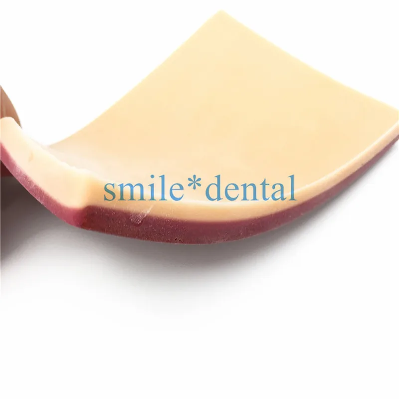 Двойной век силиконовый модуль кожи для практики наложения швов Модель обучения