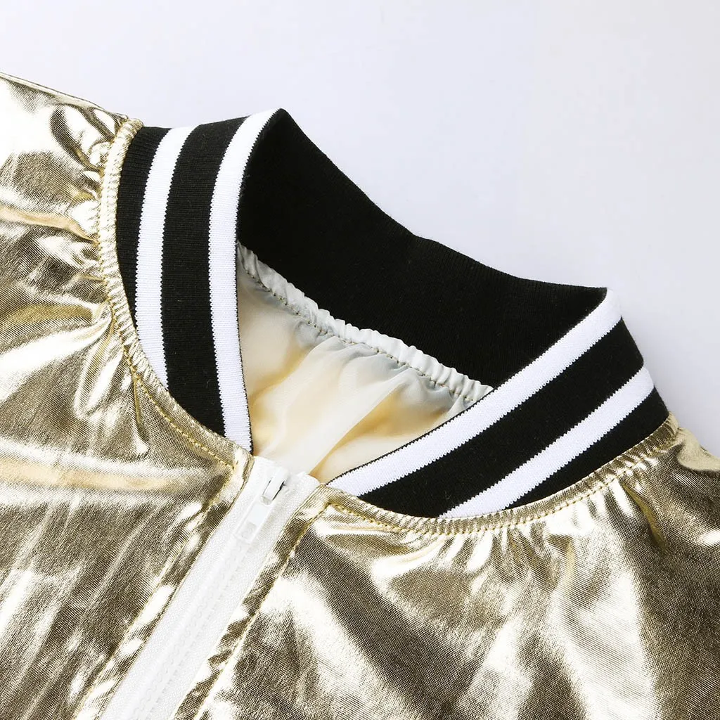 Женская бейсбольная куртка HSU на молнии с длинным рукавом разные цвета Новое