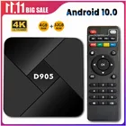 Приставка Смарт-ТВ D905, Android 1000, Amlogic S905X, 4 + 32 ГБ, 2,4 Мбитс