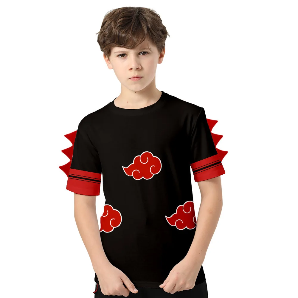 Детская футболка для мальчиков с японским Аниме Haikyuu костюм косплея летняя