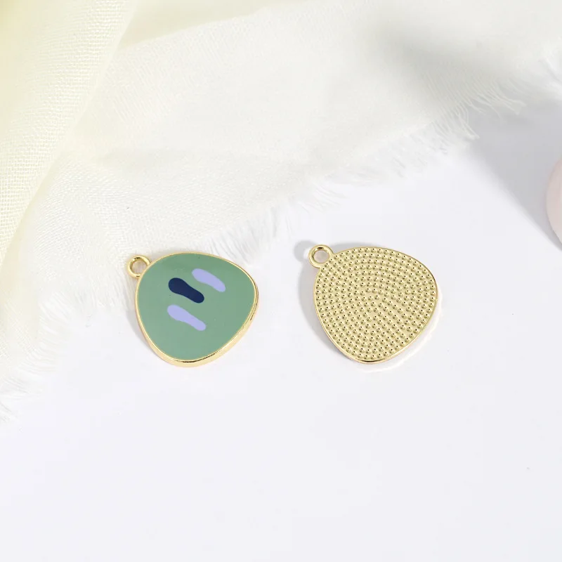 Новый стиль 30 шт./лот сплав капли масла геометрия формы плавающий медальон