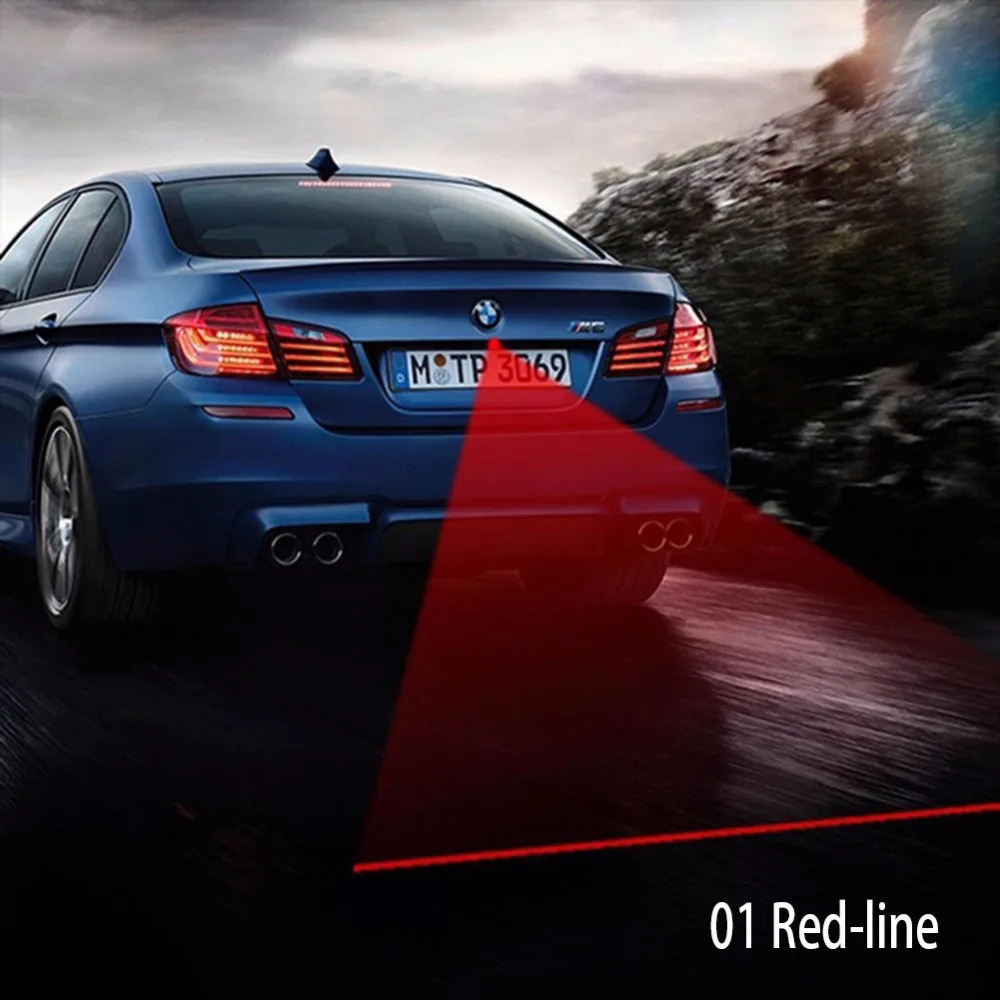 Универсальный светодиодный автомобильный мотоциклетный лазерный