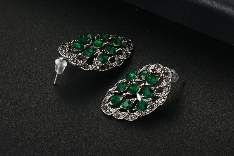 Iutopian удивительные винтажные Ретро серьги для женщин антикварные с сверкающими