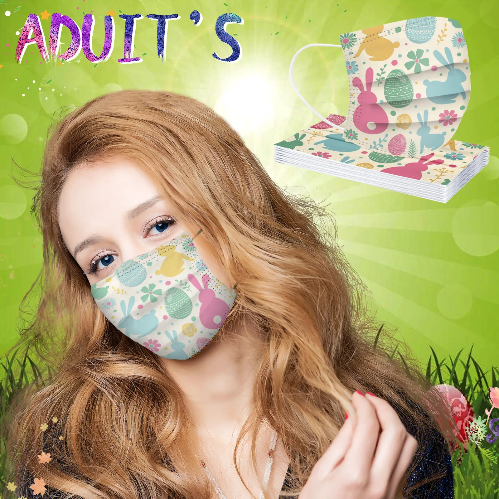 

10/50/100Pcs Adult face mask 3Ply Ear Loop maseczka Adjustable Comfortable Mask 12H Shipping Outdoor mondkapjes zwart