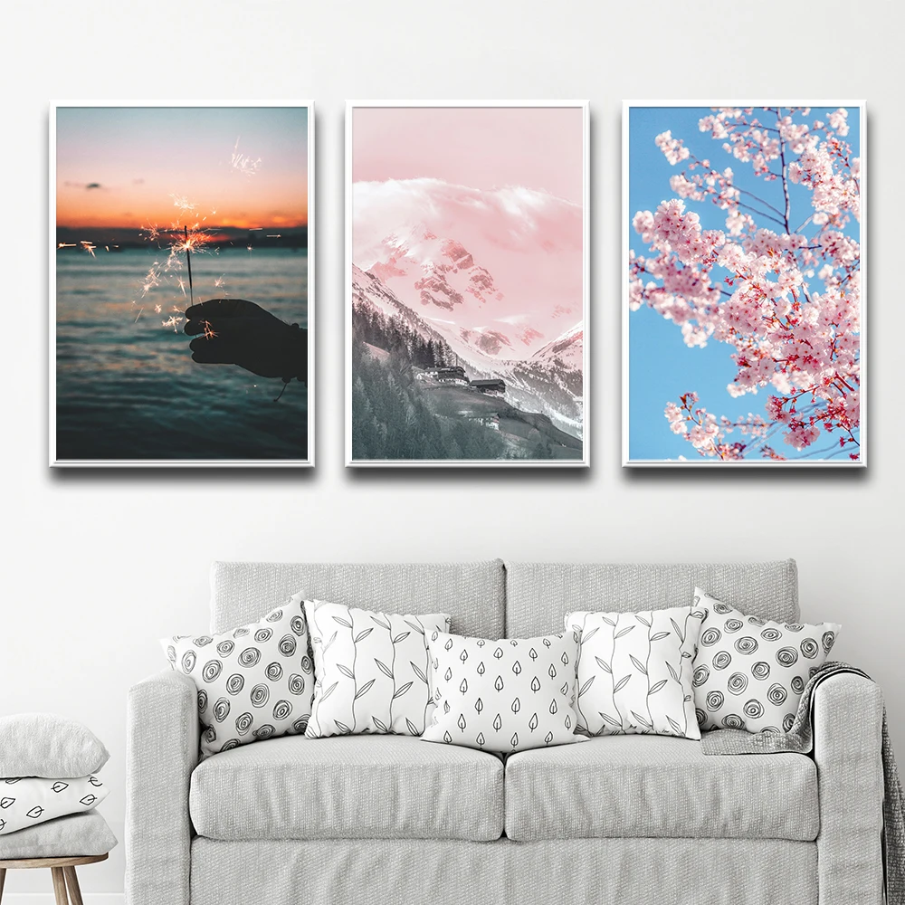 Восточная вишня была вся мечта плакат и печать холст Картина Настенная картина