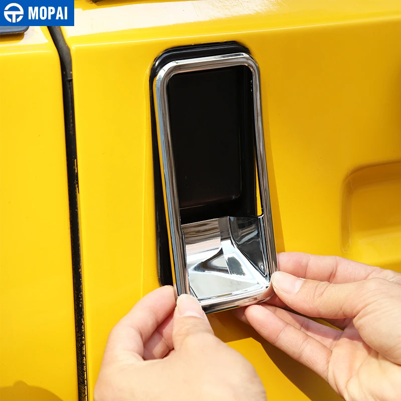 Наклейки для Jeep Wrangler TJ 1997 2006 из АБС пластика|trim cover|exterior door trimhandle trim |