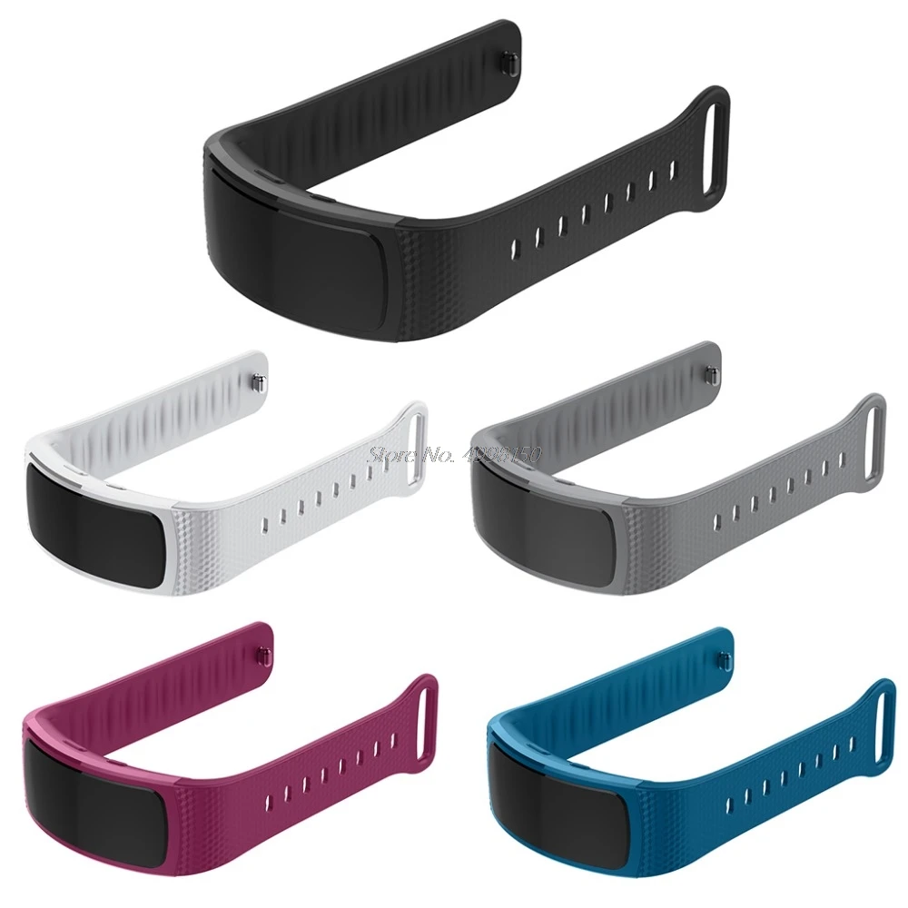 Сменный силиконовый ремешок для Samsung Gear Fit 2 Pro | Электроника