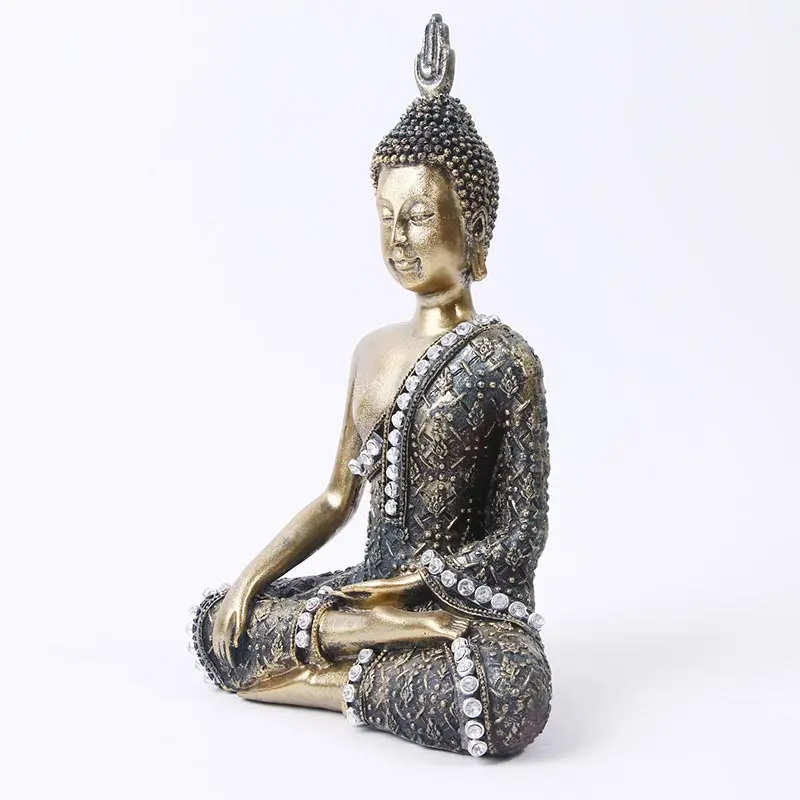 Оптовая продажа статуя Будды украшение для дома статуэтки церкви Миниатюрные