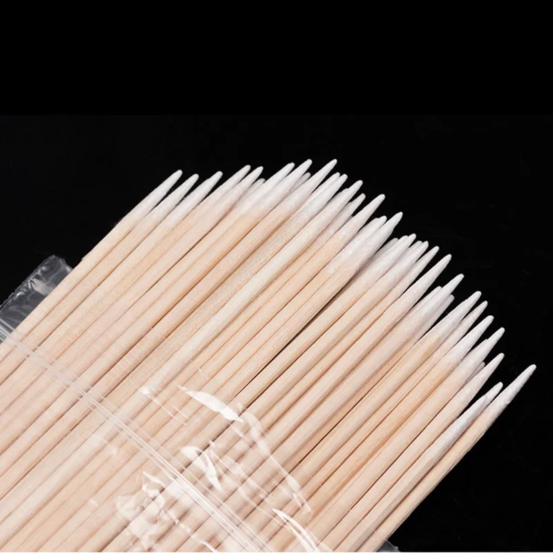 Ватные тампоны палочки для чистка ушей подводка глаз бровей губ Инструменты