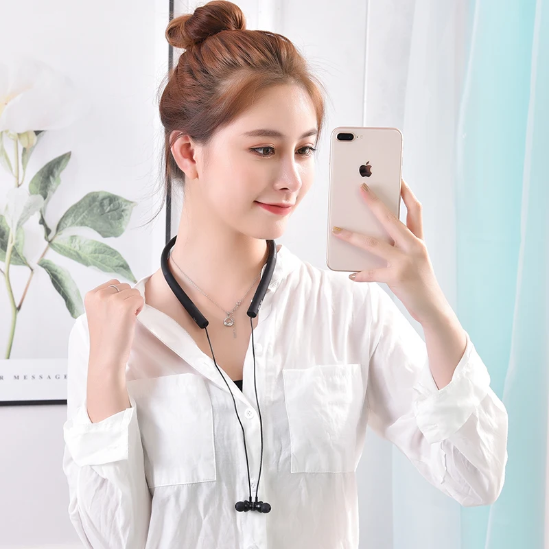 Salar S19 Sports Bluetooth Earphone Wireless earphones Headset Stereo Bass Sound Earbuds With Mic for Xiaomi IPhone Huawei | Электроника