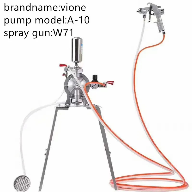 

A-10 Double Diaphragm Pump Paint 3/8" Inch Pneumatic Tools