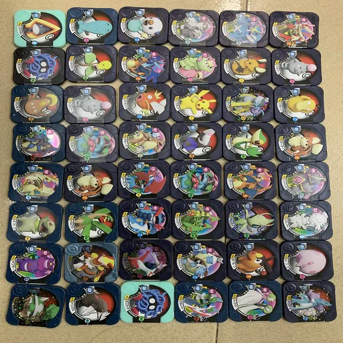 Оригинальная версия Pokemon Tretta Machine золото черный скрытая карта игровая коллекция