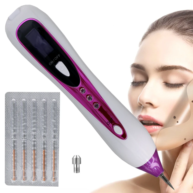 

Laser Plasma Pen Mole Tattoo Removal Dark Spot Remover LCD Skin Care Machine Facial Freckle Tag Wart Removal Tool Beauty Care
