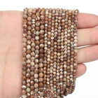 Бусины из яшмы с огранкой и натуральным камнем, Размер 234 мм