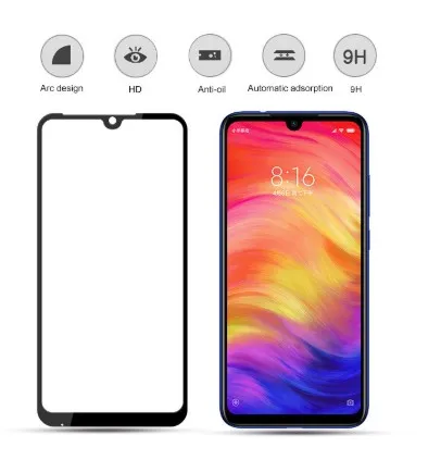 Защитное стекло для экрана и объектива камеры Xiaomi Redmi Note 7/8/9|Защитные стёкла