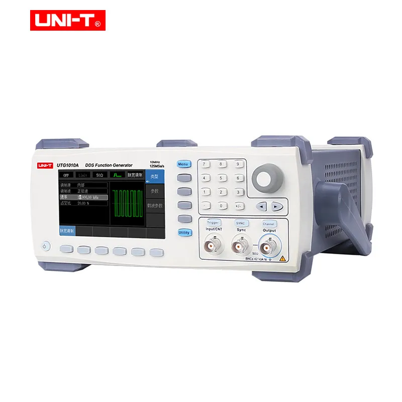 Function/Arbitrary Waveform Generator UTG1010A 1 Channel 125MS/s Sampling rate 5MHz Output frequency AM PM FM ASK FSK Modulation |