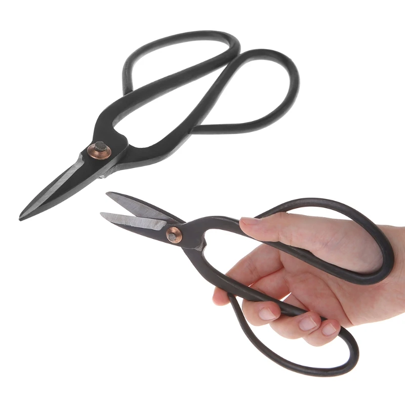 

Beginner Carbon Steel Household Bonsai Tools Scissors Gardening Branch Shears 35ED