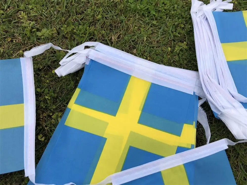 № 8 14*21 шведские флаги зарубежные всех стран 30 9-метровые рестораны бары Декор |