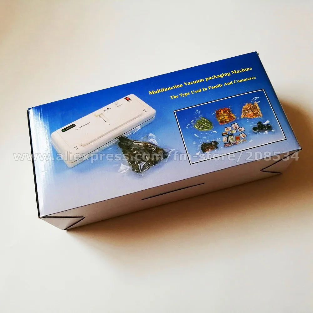 Бесплатная доставка! Бытовой вакуумный упаковщик для пищевых продуктов 220 В/110 В |