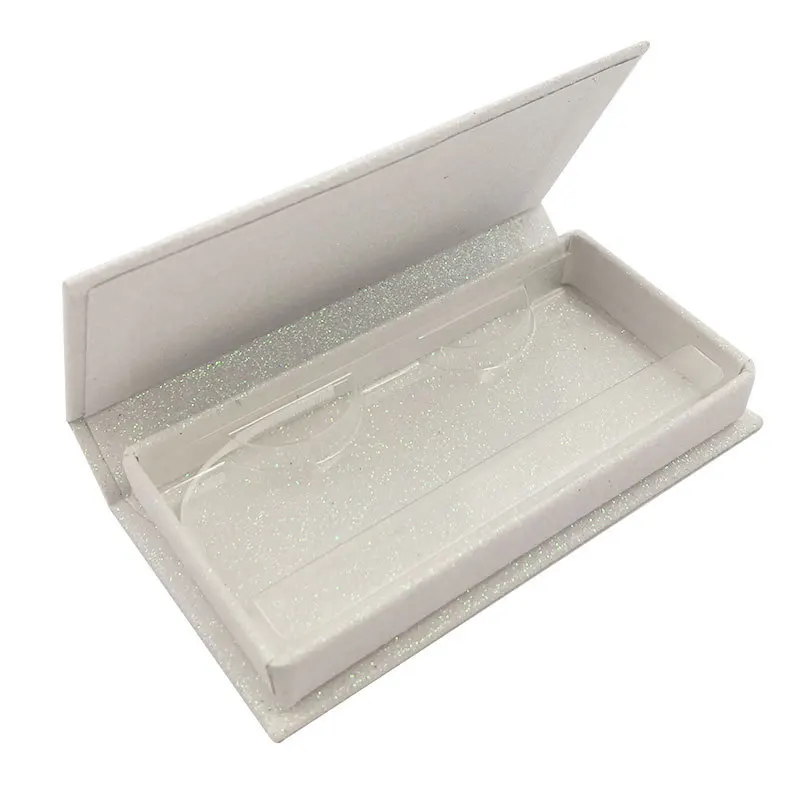 Rectangle White Пользовательские ресницы упаковочные коробки Подарочная коробка ресницы посылка на заказ Чехол для хранения s Макияж Косметический Чехол норка накладные ресницы 1 шт - Цвет: Rectangle White