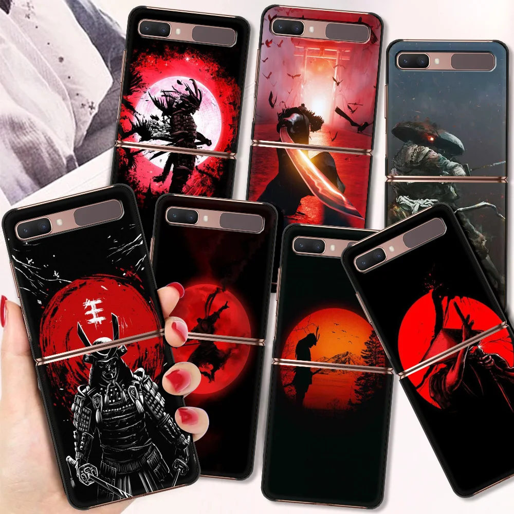 

Чехол Samurai для Samsung Galaxy Z Flip 3 5G, черный Жесткий чехол из поликарбоната для Samsung Z Flip 5G 6,7 дюйма, противоударный чехол, оболочка, сумка