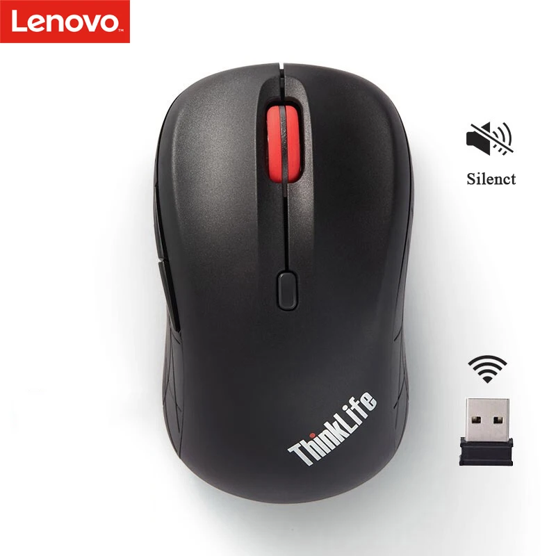 Беспроводная мышь Lenovo ThinkPad WLM200 Classic Black Laser 0A34329 / OA34329.