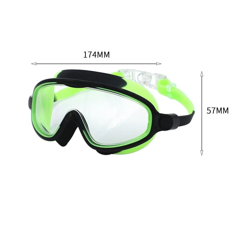 

New Sale 2Pack Kids Swim Goggles Wide Vision Swimming Goggles Anti-Fog UV Waterproof Goggle for Children and Early Teens