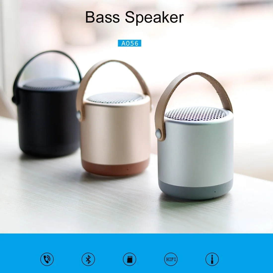 

Wireless Bluetooth Speaker Portable Metal MP3 Player Bluetooth Speakers Sound Speaker Outdoor Wireless Bluetooth Speaker