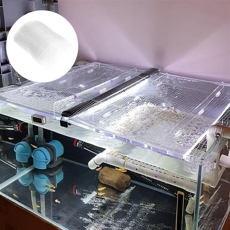 

Mesh Netting Aquarium Screen Net DIY Fish Tank Mesh Screen Net Air Screen Net