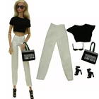 Кукла Принцесса NK, 1 комплект, благородная одежда, сумка, очки, набор обуви, модное вечервечерние платье, лучший дизайн для Барби, аксессуары для кукол, игрушек для девочек, DZ