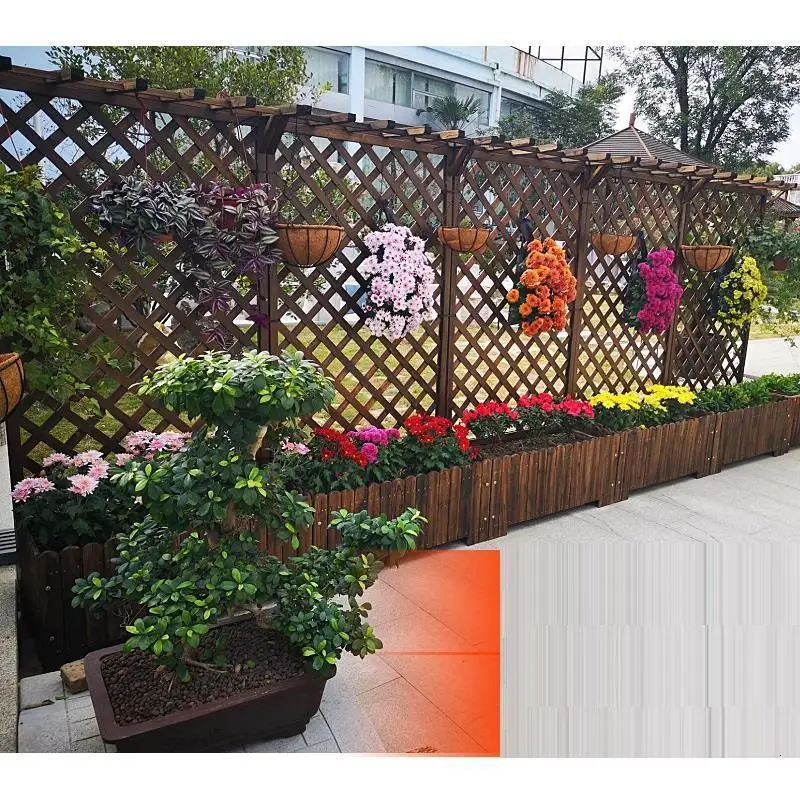 Standi Indoor Huerto Urbano Madera Balkon Pot Garden Wooden Shelves For Balcony Dekoration Shelf Outdoor Flower Plant Stand | Мебель