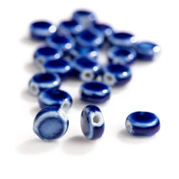 1110pcs small pill shape ceramic porcelain pendant jewelry making beads handmade materials for bracelet necklace xn191 1