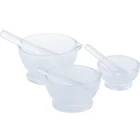 60-150 мм I.D аптекарь твердое стекло пестик и минометы чаша набор мельница лабораторные принадлежности медицина шлифовальный инструмент