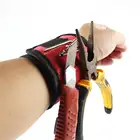 Магнитный инструмент 35, магнитный браслет, столярные крепежные винты, гвозди, сверла сумка для ручных инструментов для удерживания винтов, гвоздей