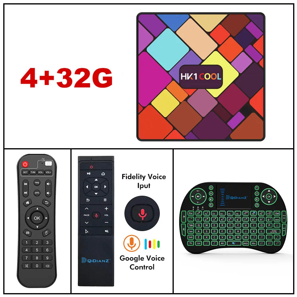 4G32G I8 MT12 Android 9,0 HK1COOL tv BOX 2,4G/5G двойной WiFi BT4.0 Rockchip RK3318 HK1 классный H.265 Youtube 4K 1080P медиаплеер pk HK1 MAX - Цвет: 4G32G I8 MT12