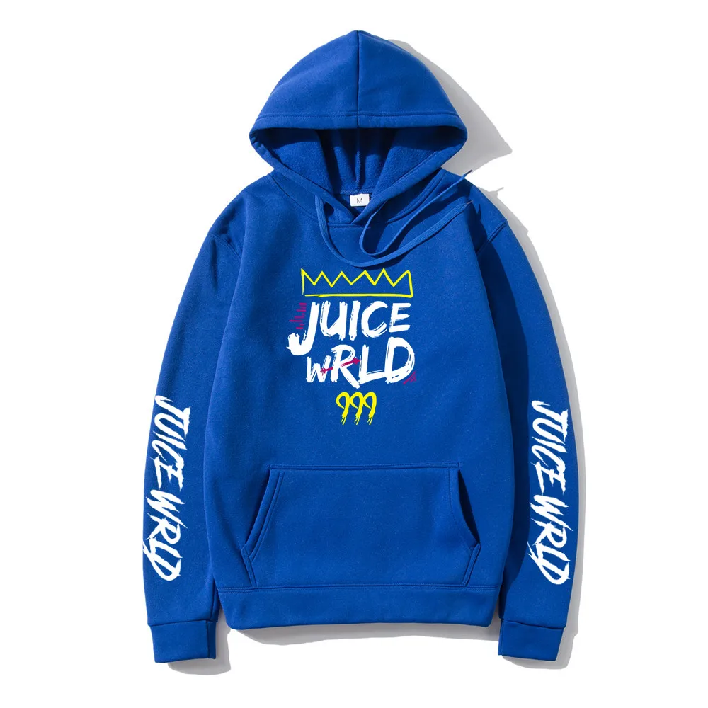 2020 синий черный белый красный J UICEWrld толстовка с капюшоном juice wrld juicewrld ловушка рэп Радуга Блестящий сок мир