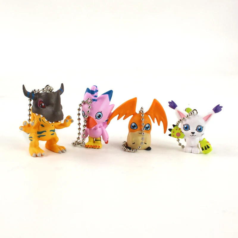 3-5 см 8 шт./лот Digimon Приключения агумон габумон патамон тэпмон гомамон фигурка