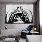 Стоматологический Юмор Камень художественная печать зубы анатомический офисный Декор медицинский холст печать настенные фотографии медицинский
