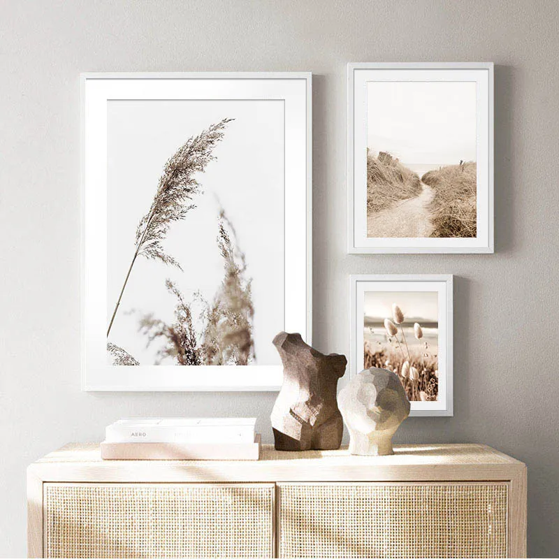 

Home Decoration Countryside Nature Landscape Posters Nordic Reed Field Plant Print Canvas Wall Art Painting Photography Pictures