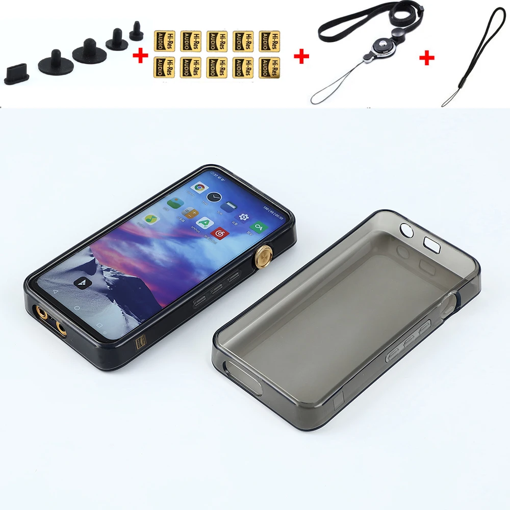 Soft TPU Clear Protective Shell Skin Case Cover for iBasso DX320 DX300 Music Player